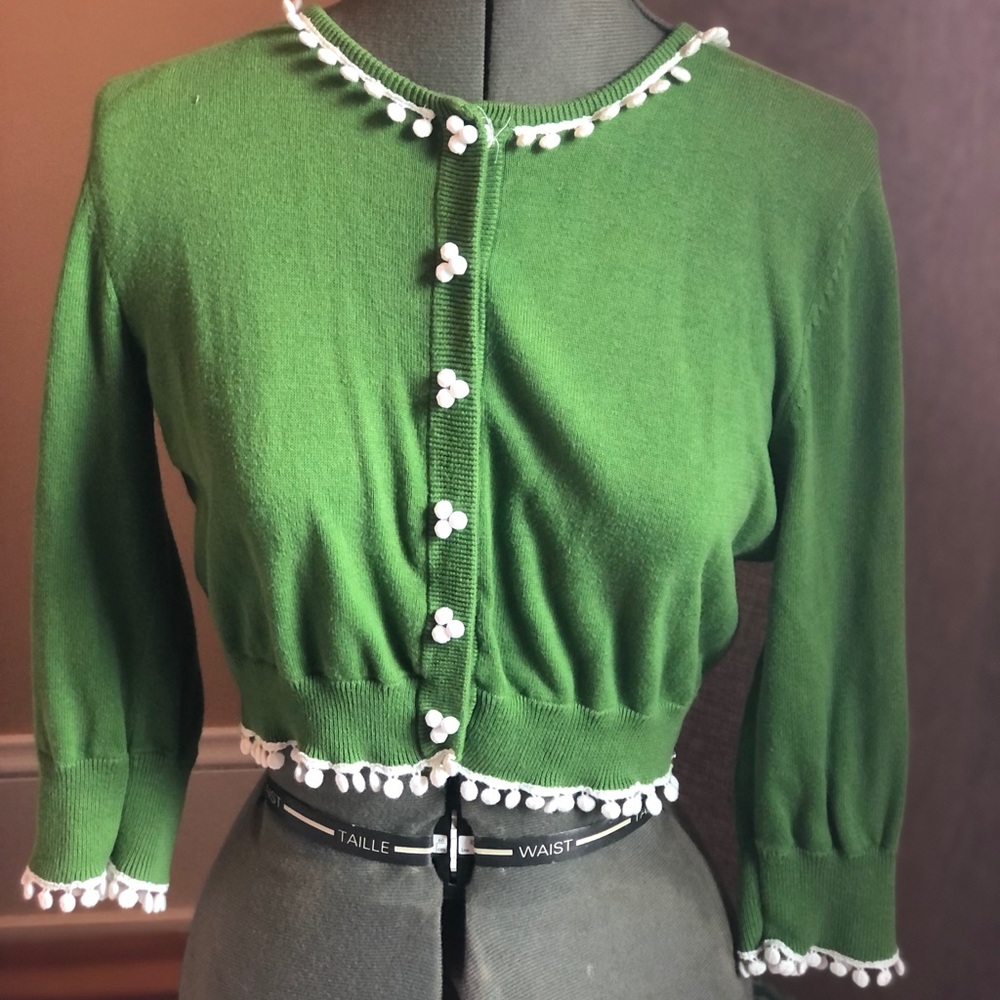 Cropped cardigan by Tabitha sz M